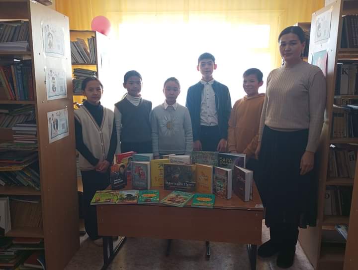 Кітапханамыз жаңа кітаптармен толықты!