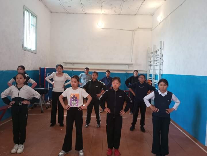 Спорттық флешмоб күні.